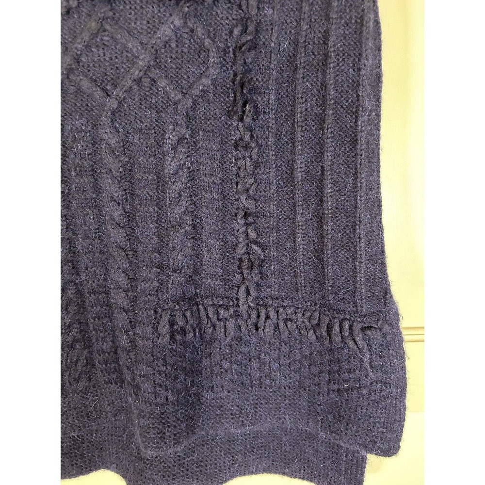 Derek Lamb 10 Crosby Women’s Alpaca Blend Sleeveless Turtleneck Sweater S/P - Picture 3 of 8